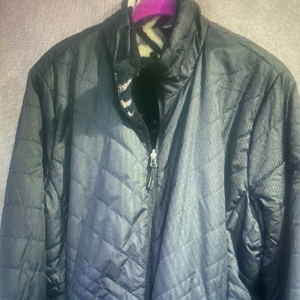 Women’s XXL Zero Xposure Black & White Reversible Jacket